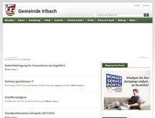 Tablet Screenshot of irlbach.de